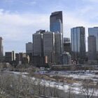 Calgary downtown panorama