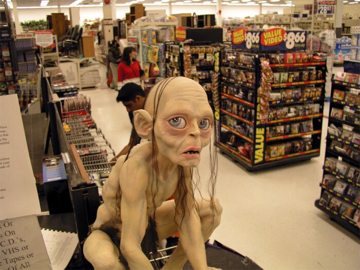Gollum comes to Walmart