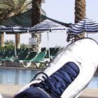 Lazy by the pool
