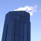 Blue downtown