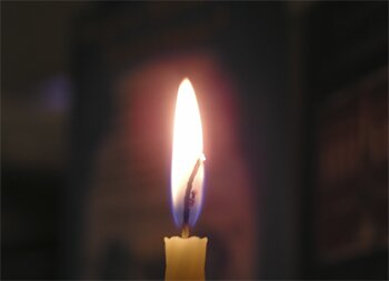 What's in the flame?