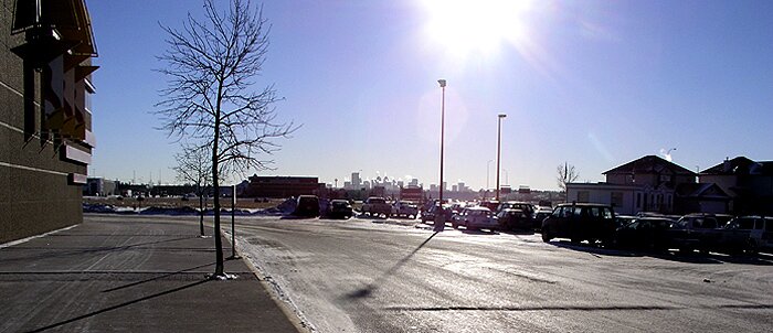 Sunny winter day