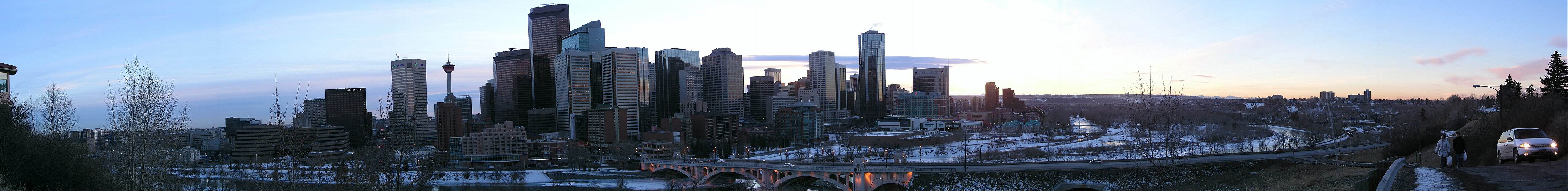 Downtown Calgary Panorama