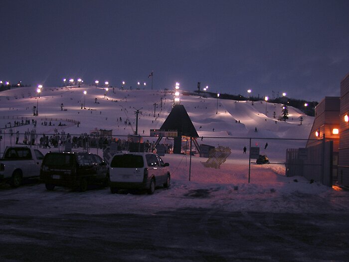 Down the hill