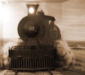 Here comes the locomotive
