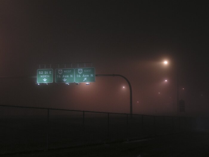 Foggy night 1
