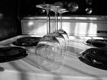 Glasses and light 3
