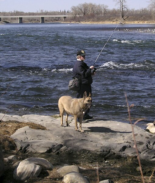 Waiting for a big catch