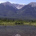 Mountains reflect