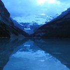 Night time lake