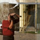 New camera's reflection