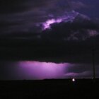 Purple lightning