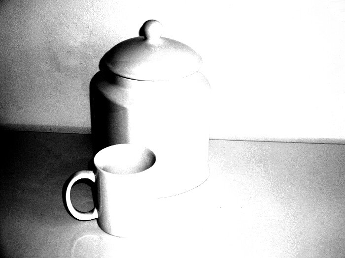 Jar & cup