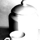 Jar & cup