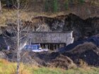 The Brazeau Collieries old mine entrance