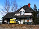 The old train station