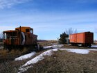 Caboose & train car
