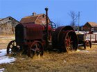 An old tractor