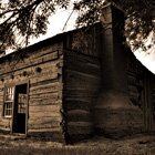 The old brick chimney