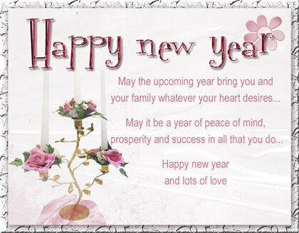 Happy new year!