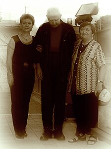 Mom, dad and me