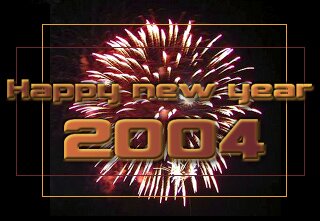 Happy new year 2004