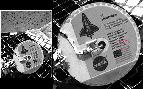 Israeli flag on Mars