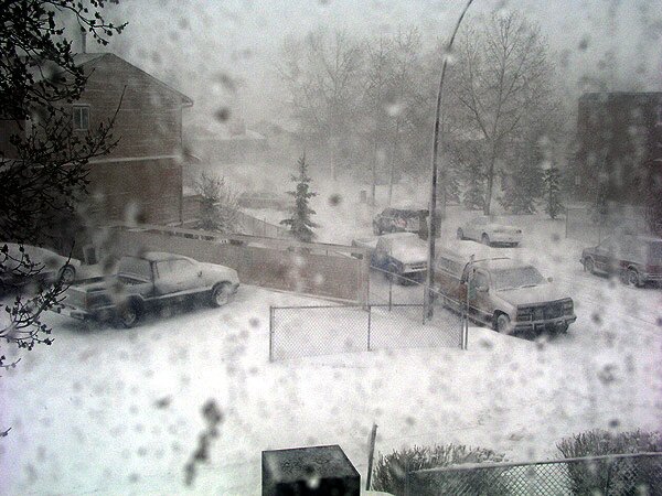 Spring storm