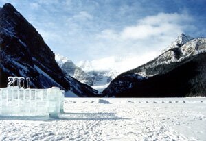 Wintery Lake Louise
